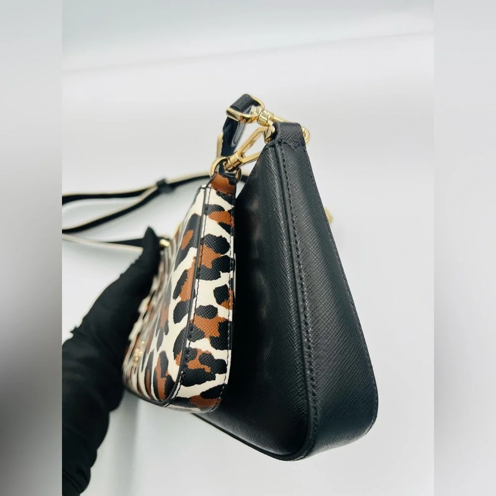 Kate Spade Duet Leopard Crossbody Bag